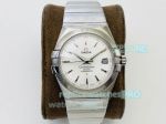 OE Factory Replica Omega Constellation Men 38MM White Dial 316L Stainless Steel Case Watch